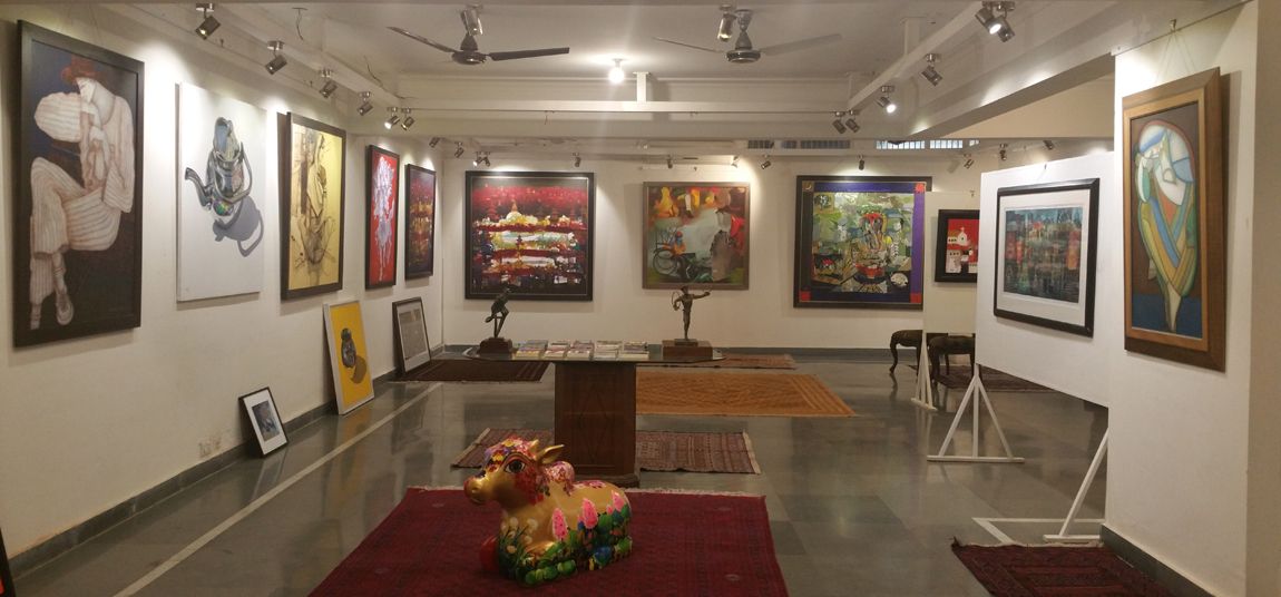 Inside Gallery One in DLF Phase IV, Gurgaon